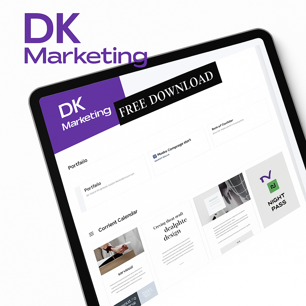 Digital Marketing Pack Digital Marketing Pack